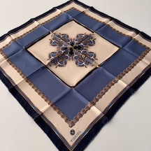 Vissona Twill İpek Eşarp Ipk4507-27319 Çok Renkli