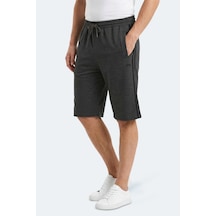 Slazenger Neyra Erkek Kapri Koyu Gri Şort