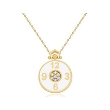 Gülaylar - Altın 14 Ayar Saat Kolye N11.32612