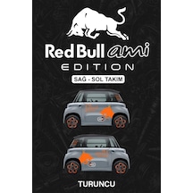 Red Bull Ami Edıtıon Sticker - Yan Gövde Kaplama Seti Turuncu - 821672610