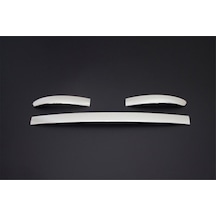 Fiat Linea Uyumlu Arka Tampon Çıtası 3 Parça 2012 Üzeri Paslanmaz Krom