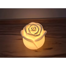 Romantik Gül Formlu Tealight Mumluk Dekoratif Mum Tutucu Diğer