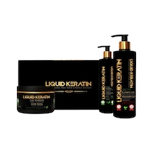 Liquid Keratin Şampuan 350 ML + Saç Kremi 200 ML + Maske 250 ML
