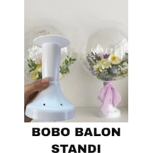 Şeffaf Balon Standı Çiçek Standı Şık Hediye Kutusu Şeffaf Balon