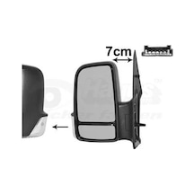 Vw Crafter 2e 2009-2016 Ayna Sol Elk Isı 2e1857501f Viewmax