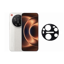 Microcase Xiaomi 17 Ultra Uyumlu Kamera Lens Koruma Halkası - Kapalı Tasarım -siyah Al3401