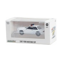Greenlight 1987 Ford Mustang Ssp Beyaz 1/64 Model Araba