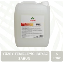 Supta Sıvı Yüzey Temizleyici Beyaz Sabun Kokulu 5 L