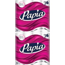 Papia Tuvalet Kağıdı (3 Katlı) 64 Lü Pk (2Pk*32)