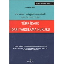 Türk İdare ve İdari Yargılama Hukuku Alptekin Aktalay
