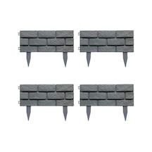 Suntek 4 Parça Bahçe Çiti Kenarı Peyzaj Yolları