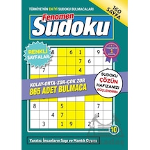 Fenomen Sudoku 10 Maxi Yayıncılık Ciltli