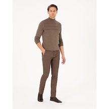 Pierre Cardin Erkek Kahverengi Pantolon Kanvas-chino 50292346-vr029 Kahverengi