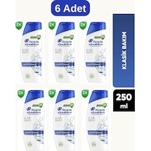 Klasik Bakım Kepek Karşıtı Şampuan 250 Ml 6 Adet Tüm Saç Tipleri