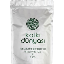 Katkı Dünyası Amonyum Bikarbonat Çin Amonyak Toz E503 5 KG