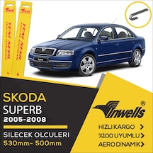 Skoda Superb Muz Silecek Takımı 2005-2008 İnwells N11.2339