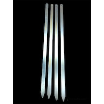 Zvnm Geniş Yassı Metal Adana Kebap Şişi - 50 Cm Zcv12 Renkli