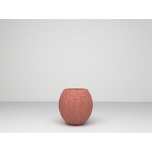 Nuano Consept Lina Serisi Yuvarlak Saksı Kiremit 40x40