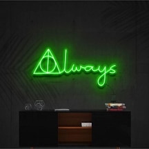 Subliminal Always Yazılı Neon Tabela Yeşil