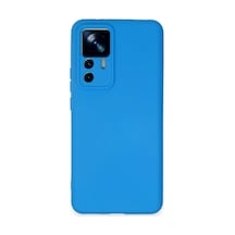 Xiaomi Mi 12t Pro Uyumlu Kılıf Nano İçi Kadife Silikon - Mavi