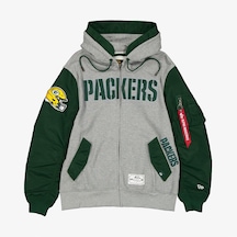 New Era Alpha Industries X Green Bay Packers Ma-1 Erkek Polar Ceket 60684097 2800153