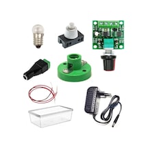 Kutulu 3 İn 1 Basit Lamba Ve Dimmer Deney Seti 3 Devre - Öğrenci Elektrik Devresi