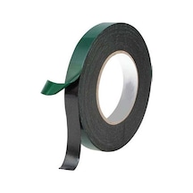 Sgs Çift Taraflı Eva Köpük Bant Siyah 18 Mm X 10 Metre