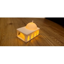 Cami Formlu Tealight Mumluk Dekoratif Mum Tutucu Ramazan Süsü Diğer