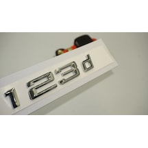 Dk Tuning Bmw 123d Bagaj Krom Metal Yazı Logo Arma