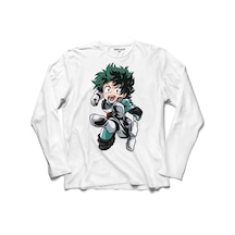 Mıdorıya Izuku Boku No My Hero Academıca Uzun Kollu Tişört (518429366)