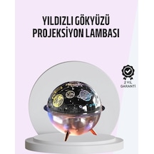 Usb Şarjlı Uzay Temalı Işık Projektörü Hava Nemlendirici Çok Renkli 22352761