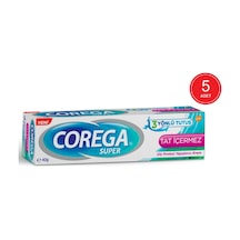 Corega Süper Diş Protez Yapıştırıcı Krem Tat Içermez 5 x 40 G