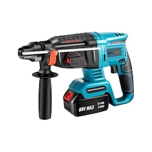 Prohummer Ph014 Kömürsüz 88vf 5ah Profesyonel Şarjlı Kırıcı Delici Matkap Mavi