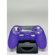 Yues PS4 Joystick Silikon Kılıf Dualshock Koruyucu Kılıf Mor