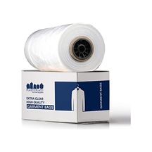0 65 Mil Şeffaf Giysi Kuru Temizleyiciler Plastik Pantolon Çantası 21 X 7 X 30 577 Adet Diğer
