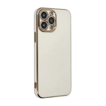 Newface Apple İphone 14 Pro Max Kılıf Volet Silikon - Beyaz