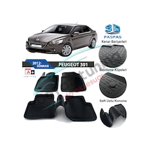 Peugeot 301 Havuzlu 3D Paspas Niken Siyah