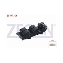 Toyota Corolla - Avensıs 2001-2008 Kapı Kilit Ve Cam Açma Anahtarı Grup 24 Pin 84802-05210