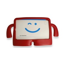 İpad Pro 11 2021 Kılıf Karakter Tablet Silikon - Kırmızı