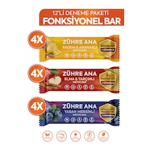 Fonksiyonel Meyve Bar Deneme Paketi 35 Gr X 12 Adet 3 Çeşit