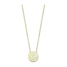 Altın Spiral Kolye GEKY0006