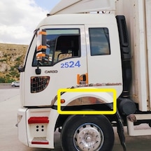 Ford Cargo Teker Üzeri Çamurluk Kromları Sağ Sol Takım -