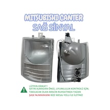 Mitsubishi Canter Fuso Sağ Sinyal Lambası Far Yanı 2005 İle 2012 Arası Fe711, Fe839, Fe859