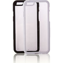 Iphone 6 4,7 Inç Çerçeveli Soft Silikon Siyah 367073609