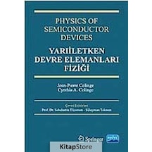 Yarıiletken Devre Elemanları Fiziği  -  Cynthia A. Colinge  -   Jean Pierre Colinge  -  Nobel Akademik Yayıncılık