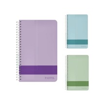 Elma Elm-023 20x28 Pastel 120 Yp Sp.çizgili Defter Çeşitli Renk Ve Desen
