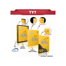 Dr.biyoloji Tyt Soru Bankası+tyt Video Ders Kitabı+tyt 50 Deneme 3'lü Set