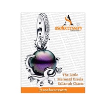 The Little Mermaid Ursula Charm Asafaccessory Gümüş