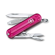 Victorinox 0.6223.t5g Classic Şeffaf Pembe Kamp Çakı Çok Renkli