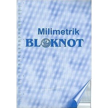 A3 Mavi Milimetrik Blok